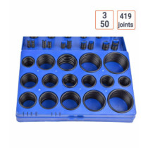 Coffret de 419 joints toriques 3 à 50 mm