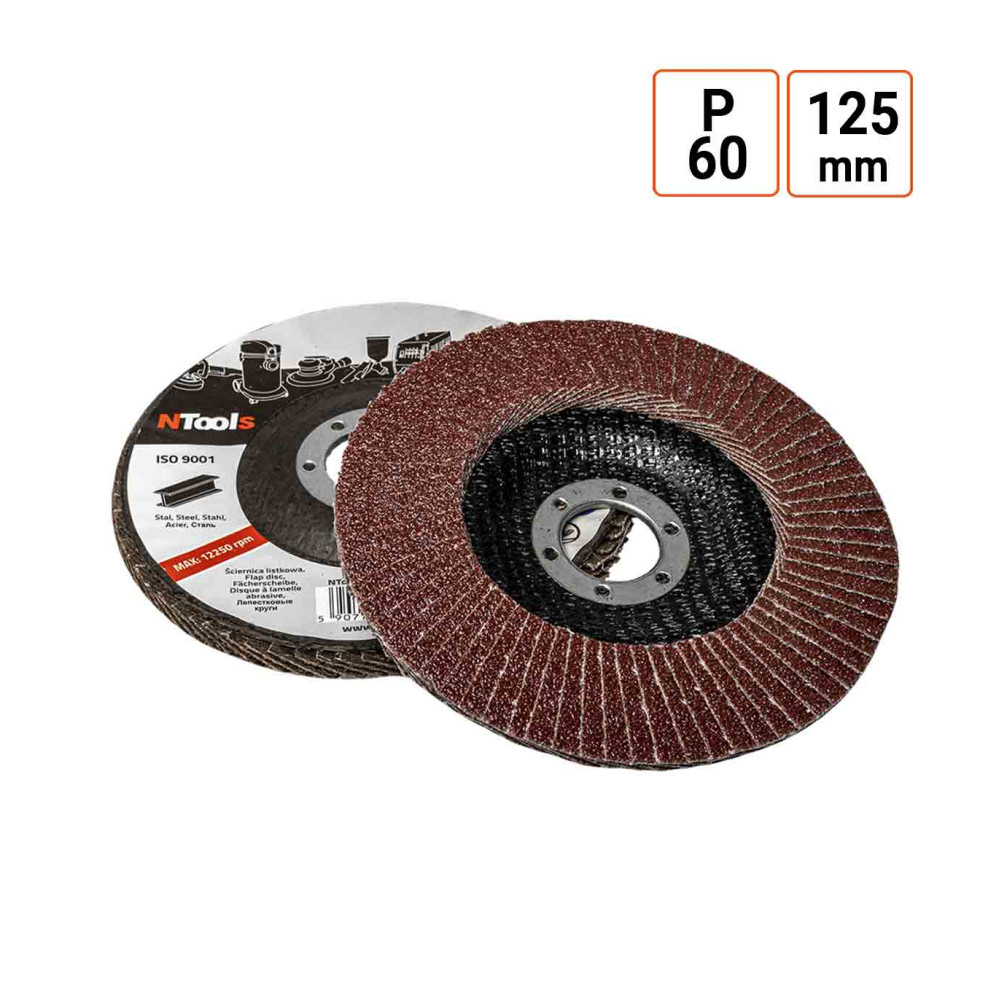 Disque à Lamelles diamètre 125 mm P60