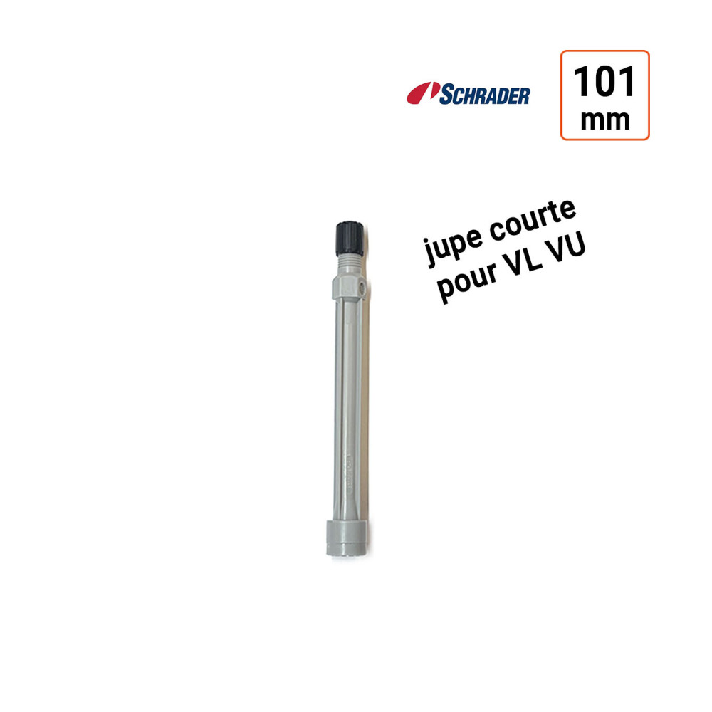 Rallonge rigide plastique jupe courte 101mm vendu par 10 ex.