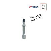 Rallonge rigide plastique jupe courte 61mm vendu par 10 ex.