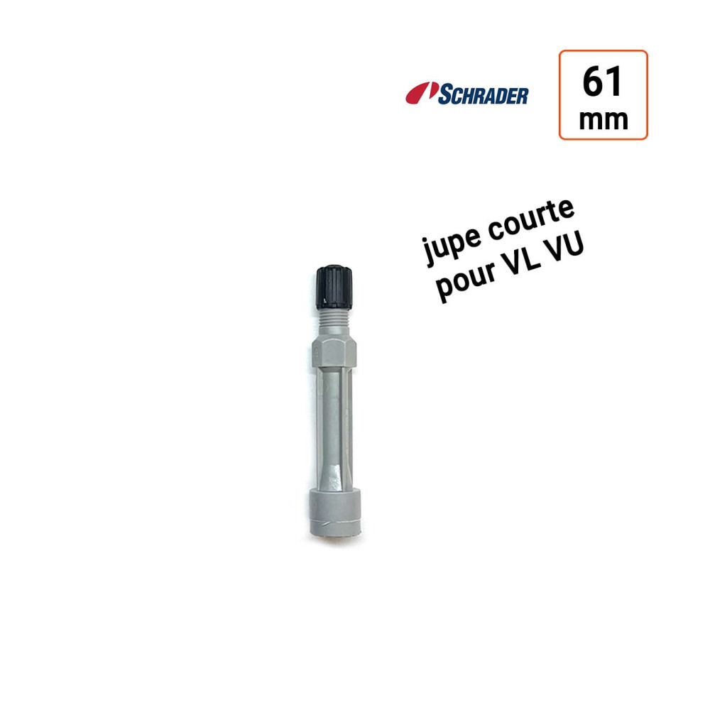 Rallonge rigide plastique jupe courte 61mm vendu par 10 ex.