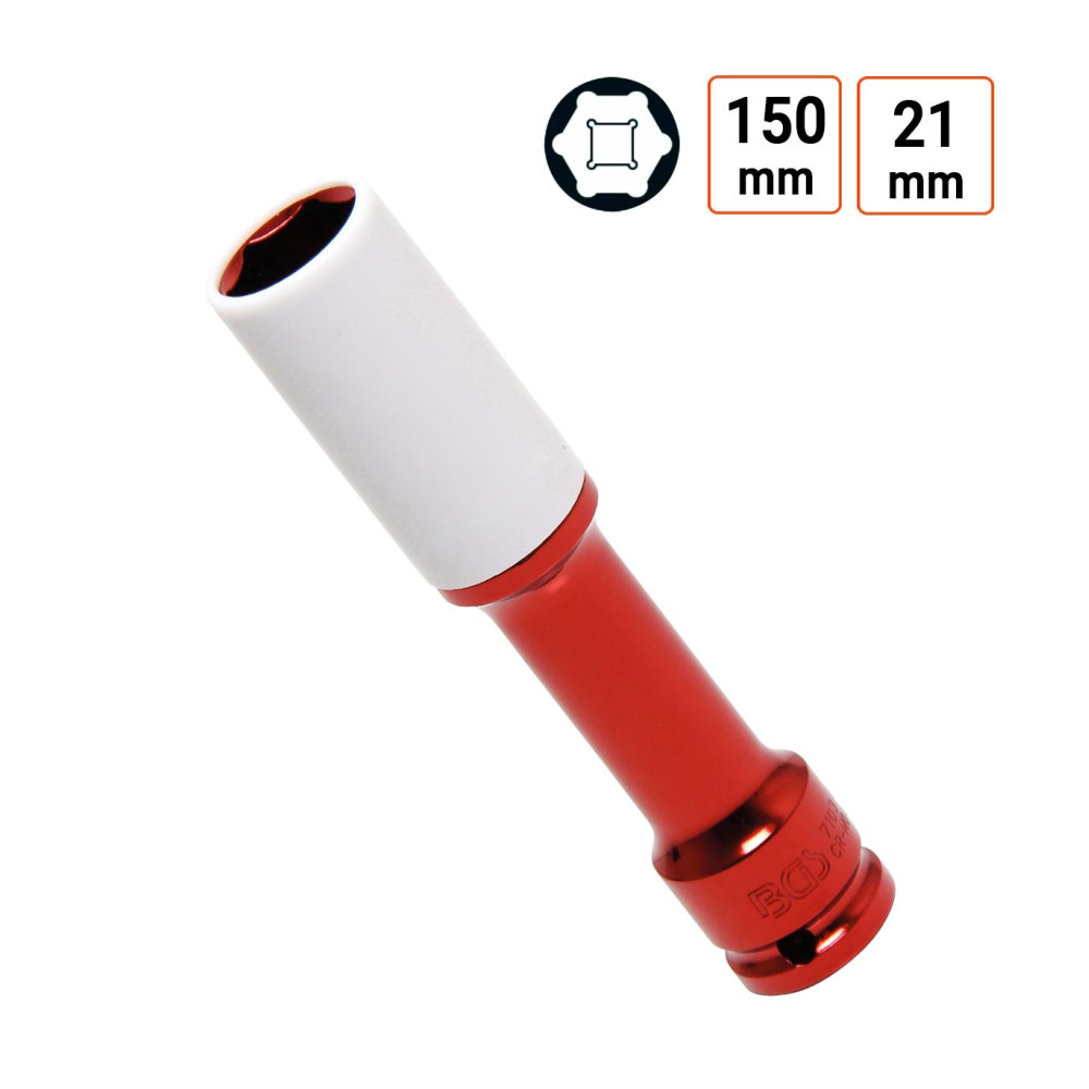 Douilles à choc 1/2 Extra Longues 150 mm 21 mm