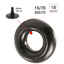 Chambre à Air 15/70-18 valve TR 15