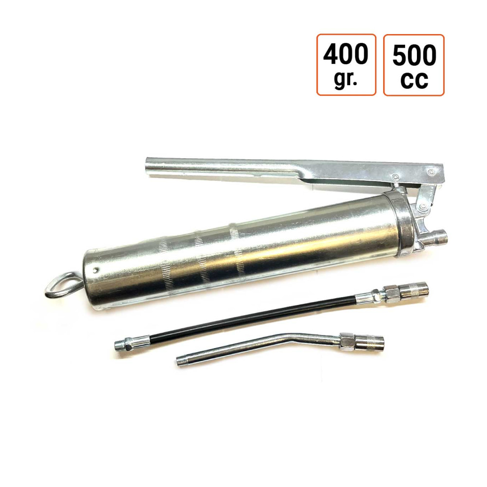 Pompe à Graisse Manuelle cartouche de 400 gr. ou 500 cc.