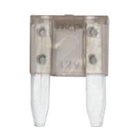 Fusible voiture Mini 2A par 25 ex.