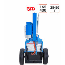 Cric hydro-pneumatique mobile