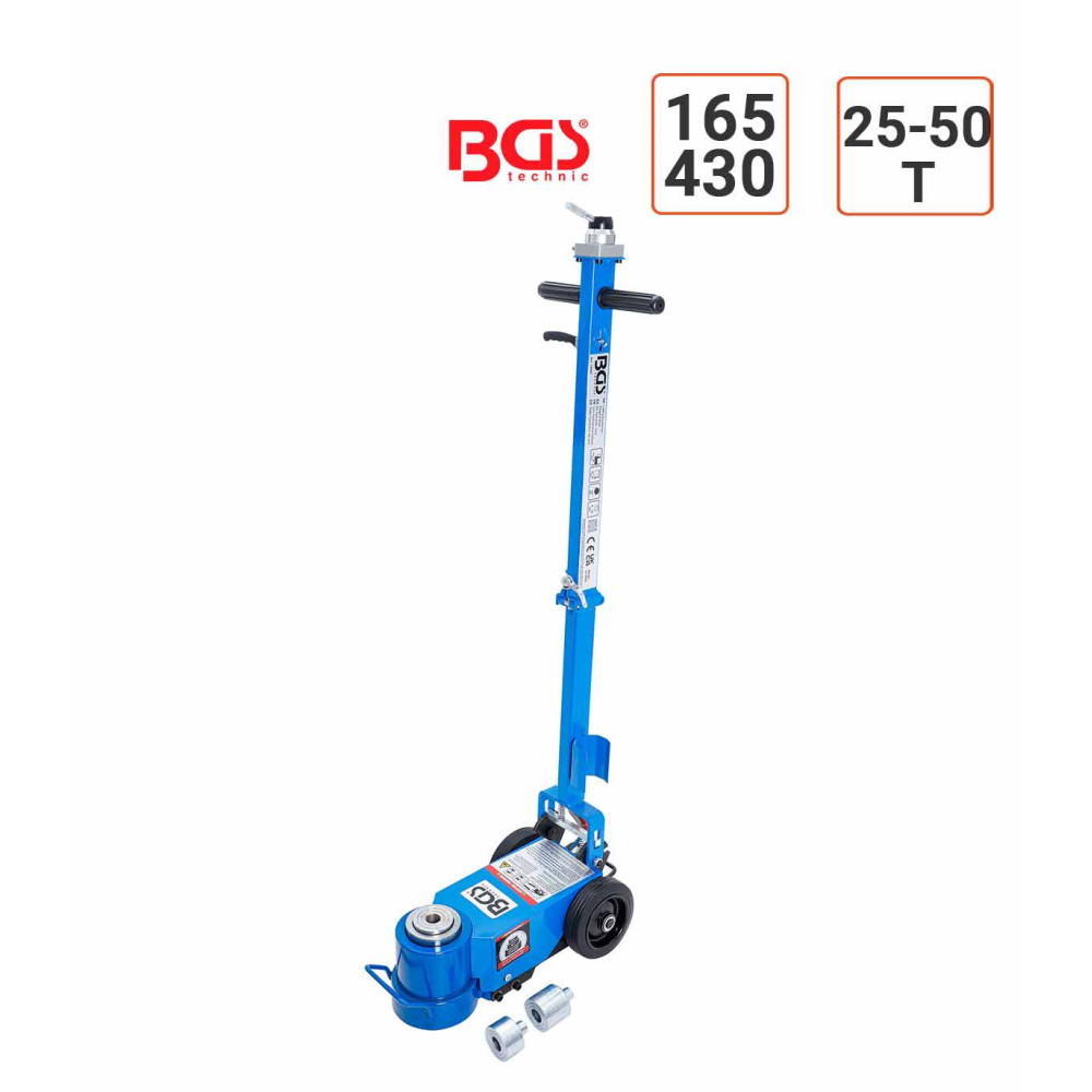 Cric hydro-pneumatique mobile 25 à 50 t