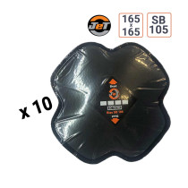 Emplâtre Diagonal JET SB105 165x165 mm - par 10 ex.