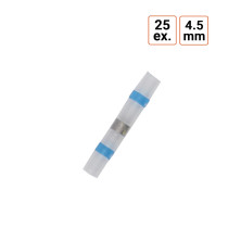 Cosse bout à bout thermorétractables diamètre 4.5 mm par 25 ex.