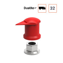 Dustite LR 32mm Témoin de desserrage de roue ROUGE - 50 ex