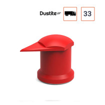 Dustite LR 33mm Témoin de desserrage de roue ROUGE - 50 ex.