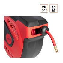 Enrouleur Air 15 m 20 Bar tuyau 18 mm