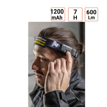 frontale LED 10 fonctions 600 Lumens