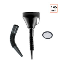 Entonnoir carburant avec flexible en 2 parties