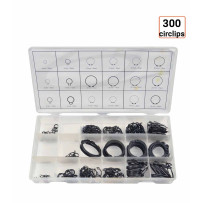 Coffret de 300 circlips extérieurs
