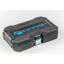Coffret d'outils et cliquet 1/4 pouce