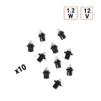 Lampe Tableau de Bord 1.2W 12V B8.5d - Boite de 10 ex.