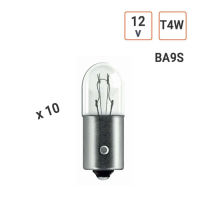 Ampoule T4W 12V la boite de 10 ampoules