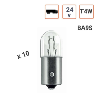 Lampe T4W 24V la boite de 10 ampoules