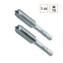 Tarauds M12 x 1,25 par 2 pièces