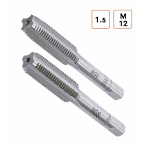 Tarauds  M12 x 1,5 par 2 pièces