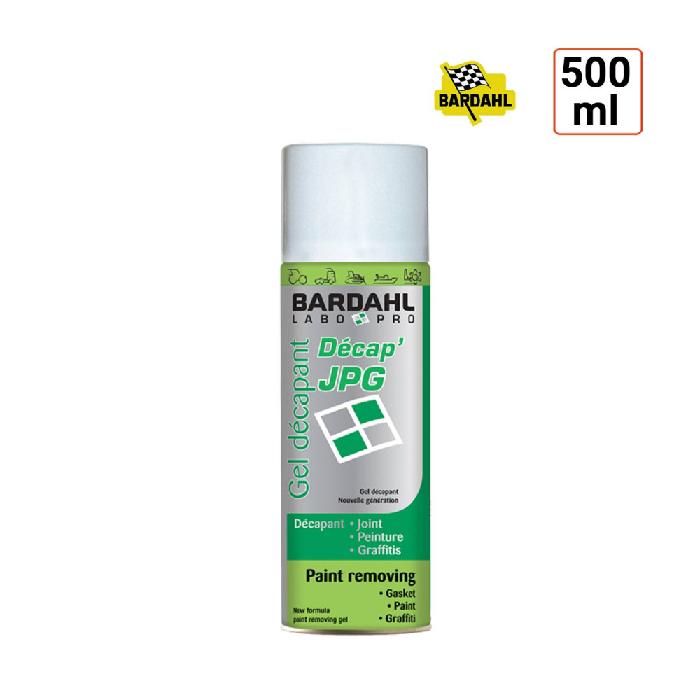 gel décapant en aérosol JPG Bardahl 500ml