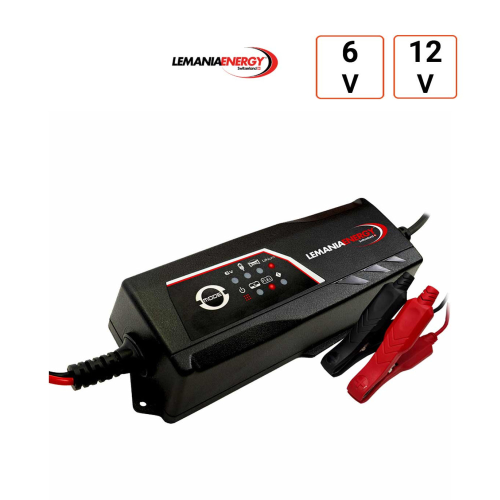 Chargeur intelligent - Mainteneur de charge 6 - 12 V
