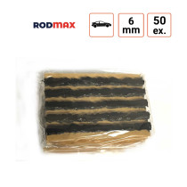 Mèches de réparation crevaison RODMAX 10cm NOIRES 6mm