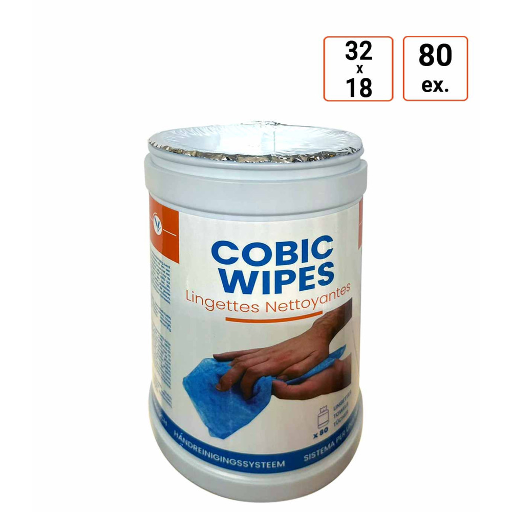 Lingette nettoyantes imprégnées