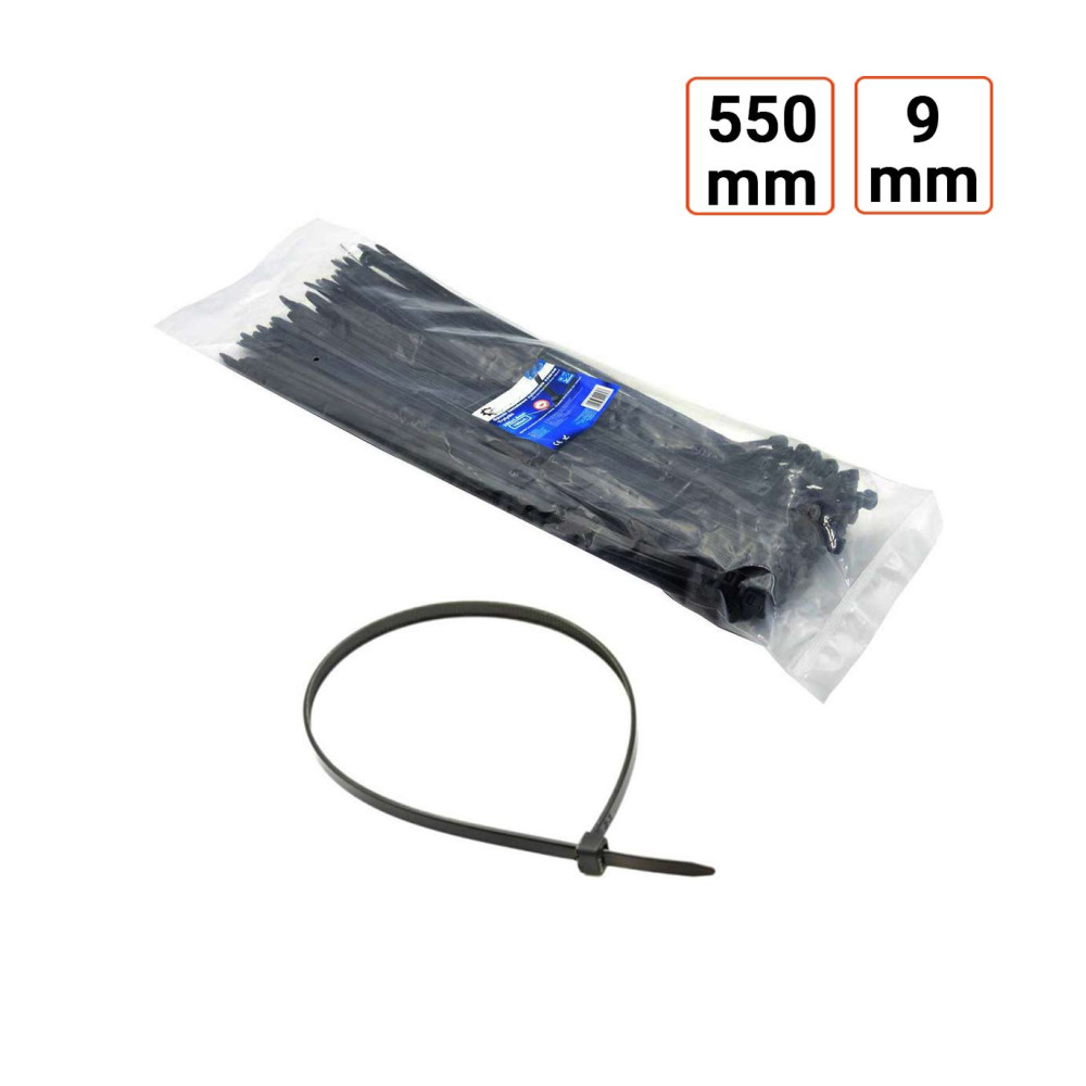 Rilsan Noir en 550x9mm par 50ex.