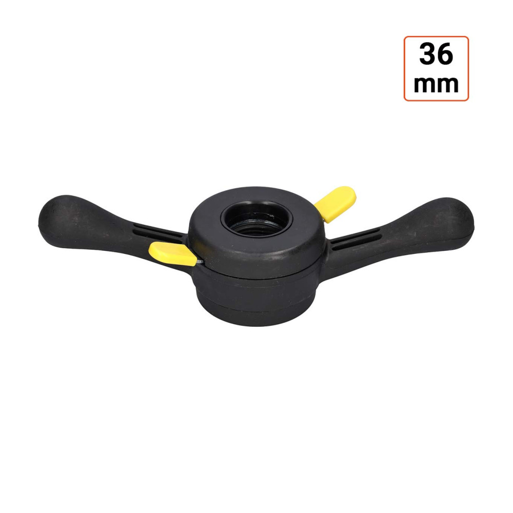 Manette de serrage rapide pour équilibreuse diamètre 36 mm