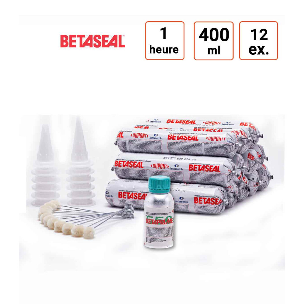 BETASEAL Big Kit de 12 boudins canules tampons et primaire