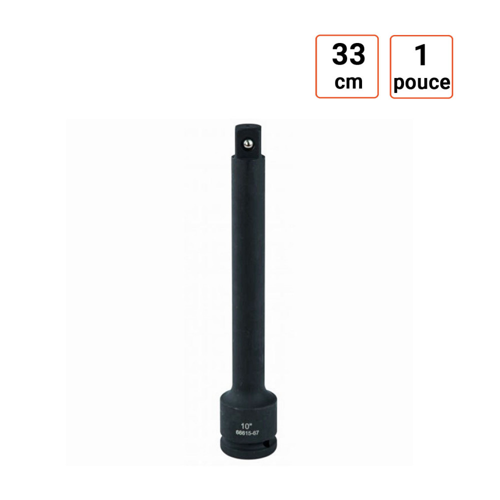 Rallonge à choc en 1 pouce longueur 33 cm