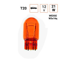 Ampoule Wedge WY21W 12V type T20 - Boite de 10 ex.