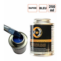 Colle Vulcanisante Bleue - 250ML  JET pinceau inclus