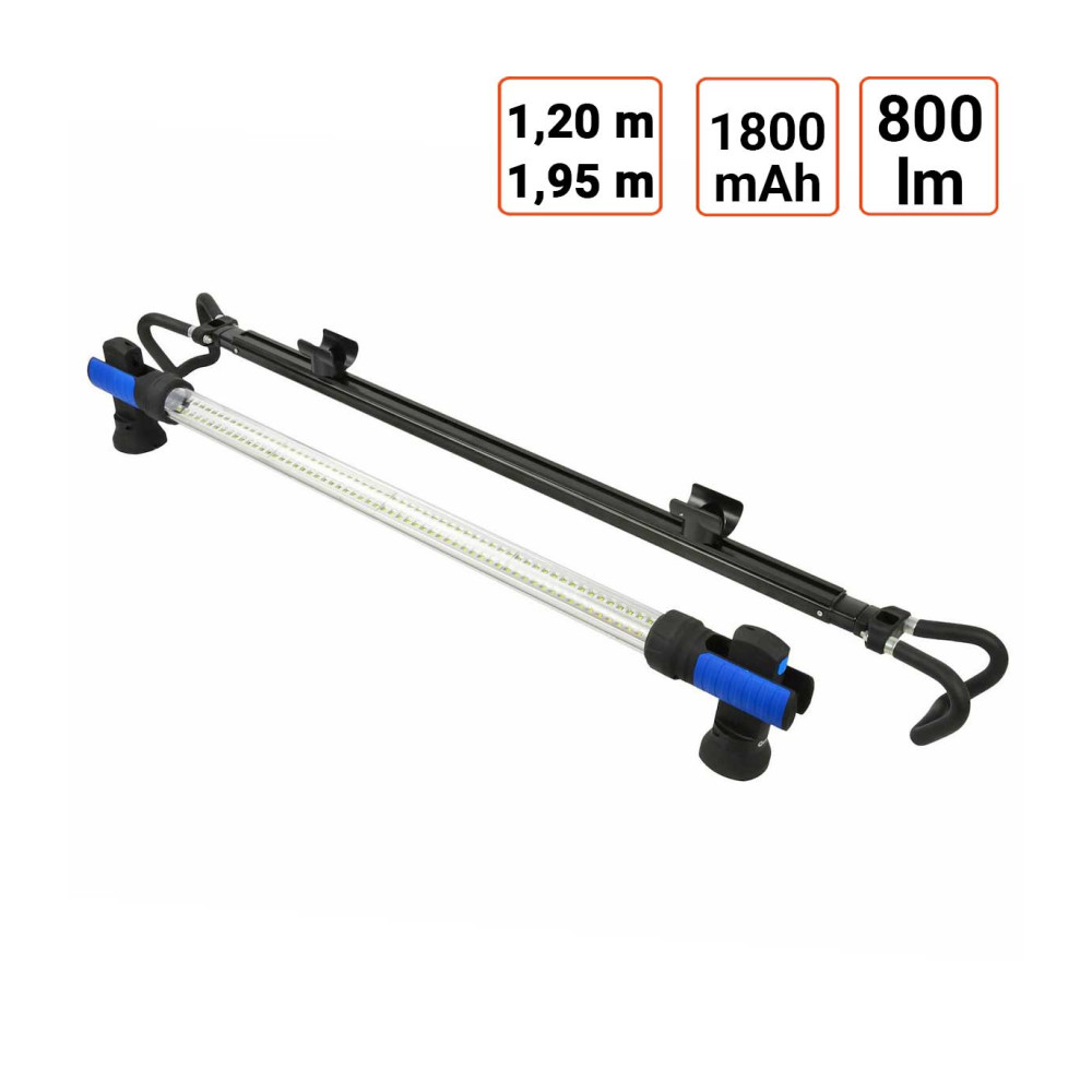 Rampe 120 LED de Capot moteur sans fil jusqu'à 1,95m