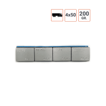 masses adhésives Poids Lourds 200 Gr (4 X 50) par 10 ex.