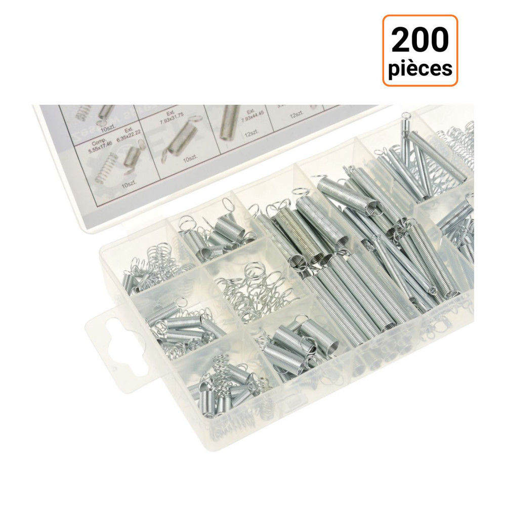 Lot de 200 ressorts
