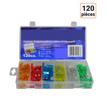 Lot de 120 fusibles STANDARD 5A à 30A