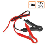 cable Chargeur automatique batterie 12/24V 10A