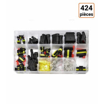 Lot de 424 connecteurs électriques