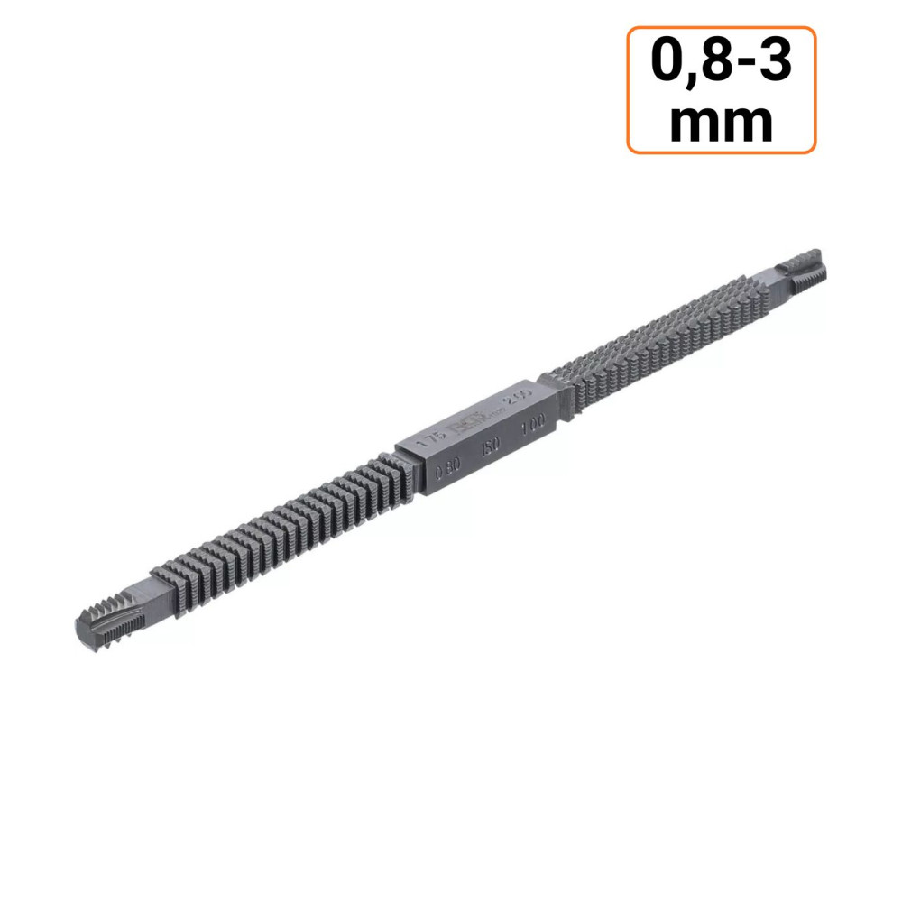 Filon lime à filet - 0,80 à 3,00mm