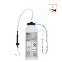 Flacon de purgeur de freins 1 litre pour récupération liquide usagé