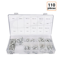 Assortiment de 110 graisseurs hydrauliques