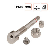 Valve Poids Lourds type ALCOA angle 7° pour TPMS