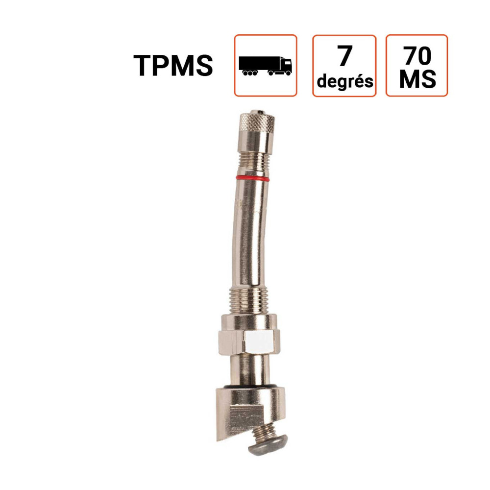 Valve Poids Lourds type ALCOA angle 7° pour TPMS