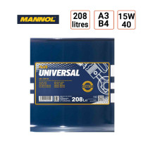 Huile moteur Mannol Universal 15W40 208L