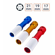 Douilles à choc 1/2 Extra Longues 150 mm 17 19 21 mm