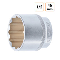 Douille CRV douze pans en 1/2 pouce 46 mm