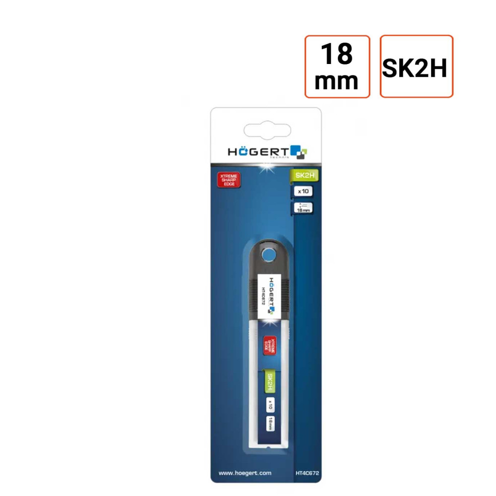 Lame de Cutter 18 mm en acier carbone SK2H